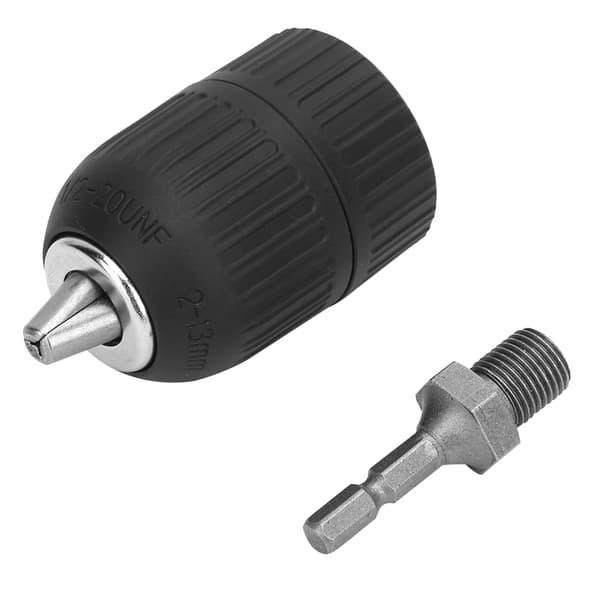 Nøglefri borepatron plastikkasse 2.0-13mm 1/2-20UNF 1/4 sekskantnøgle