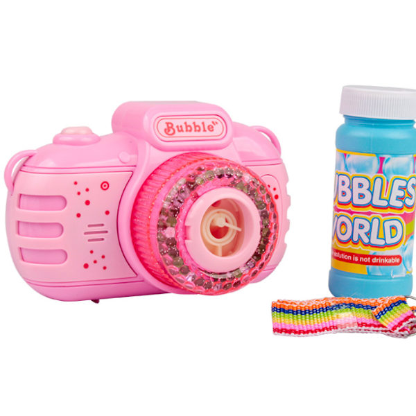 Elektrisk bubbelmaskin för barn bubbelkamera (889-1 bubbelkamera-pulver [OPP-väska])