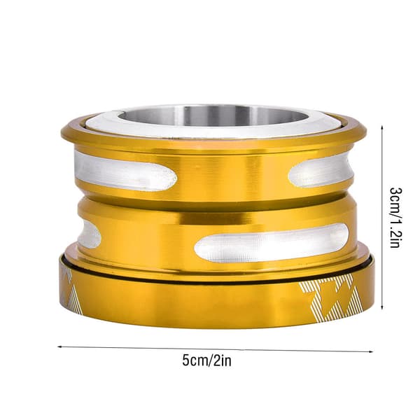 MEIJUN 44mm Cykel Electroplating Internt Förseglat Lager Headset (Gyllene)