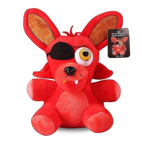 Five Nights At Freddy&#39;s 2 Game Surrounding Plyschleksaksdocka 25 cm Big Red Fox A