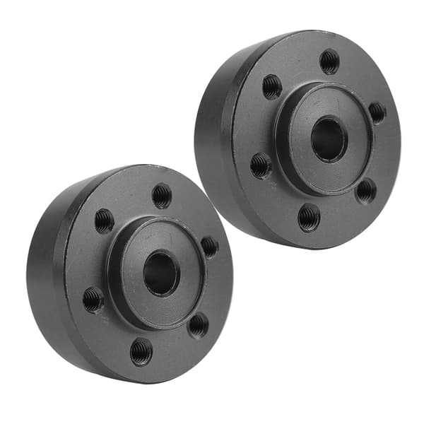 Aluminiumslegering Forhjul Hex Nav Adapter til Axial Rock Racer 90026 RC Bil Sort