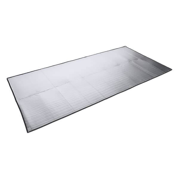 Bärbar Utomhus Sov Camping Madrass Vattentät Aluminiumfolie EVA Matta 2x2m