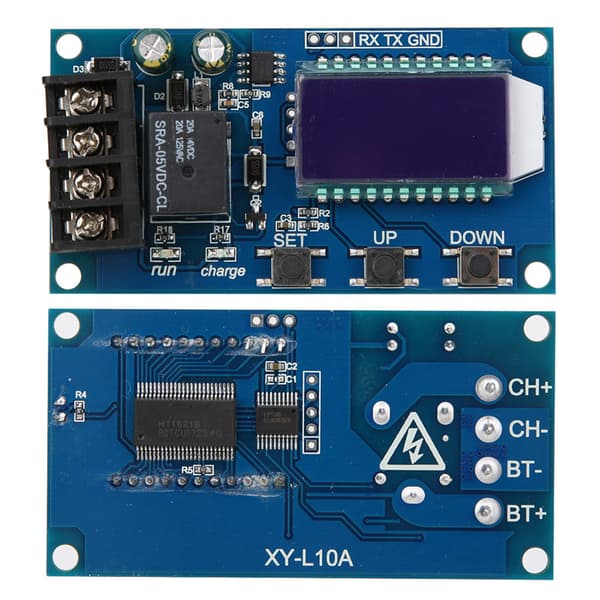XY L10A Litiumbatteriladdare Kontroller Skyddskort Modul LCD-display 6V till 60V