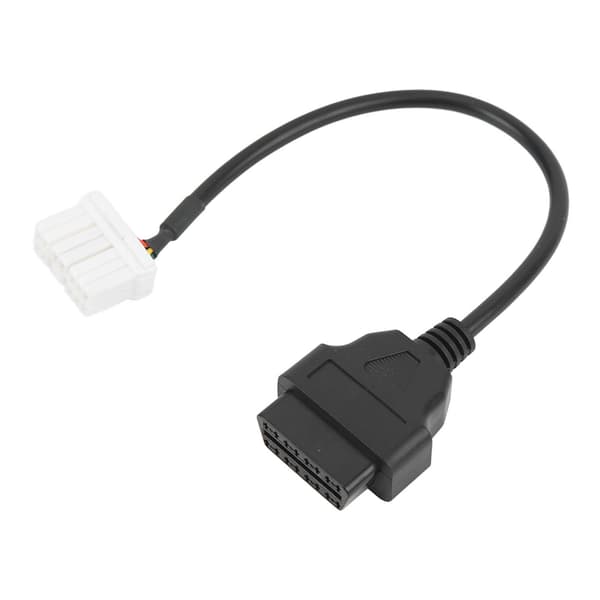 Tesla Model S X 2012 2015 12-stifts OBDII-kontakt Diagnostisk Adapter