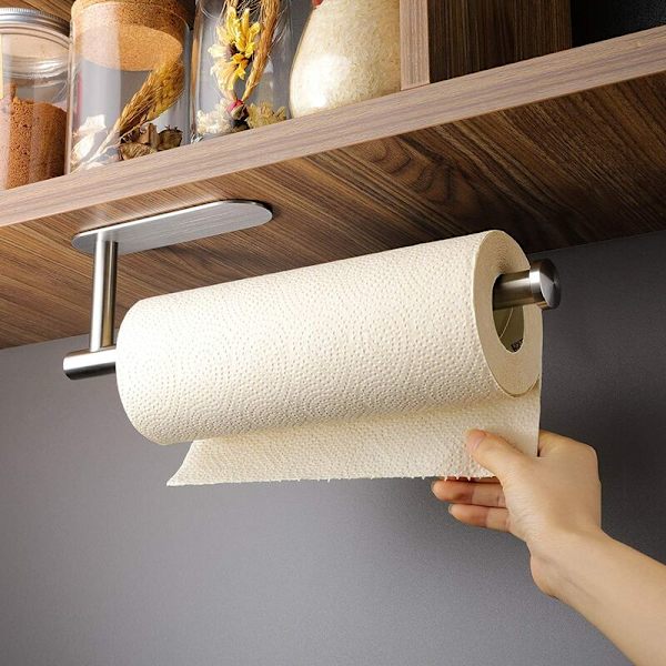 Paperipyyhetelineet, paperipyyherullat - keittiöön, irtopaperipyyhkeet - itseliimautuvat kaapin alle, molempia saatavana Adh-muodossa