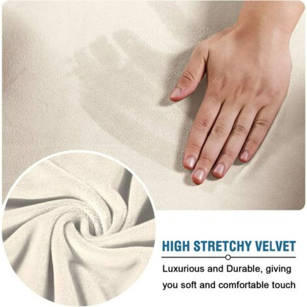 Moderni Pehmo Velvet 4 Osainen Joustava Sohvan Cover Hihna Sohvan Cover Huonekalujen Suoja Muoto Fit Luxury Paksu Velvet S