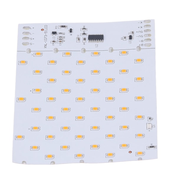 Fleksibelt LED-panel med 3 lystilstande til solsimuleret stearinlyslampe 5-6V