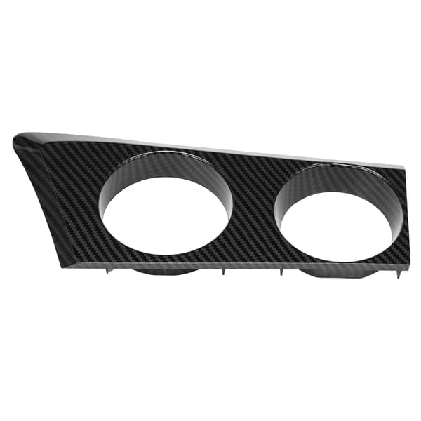 Central Console Kopholderbeslag Udskiftning til E81 E82 E87 E88 1 Serie 120i 2004‑2011 Højre Rat Carbon Fiber Stil