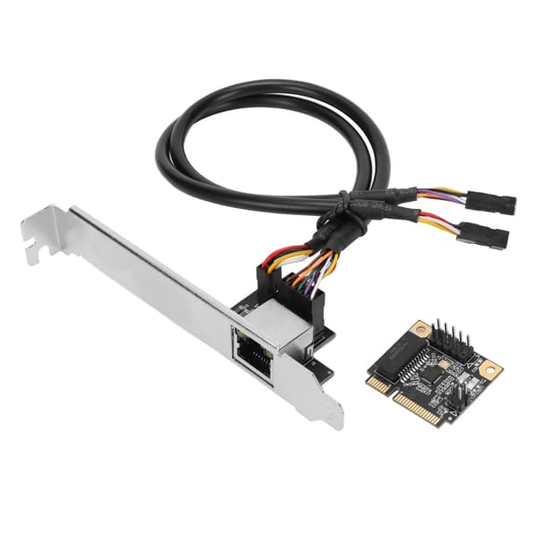 Mini PCI E Gigabit Ethernet Kort 10Mbps 100Mbps 1000Mbps Gratis Driver RTL8111H Chip RJ45 PCI E Kort til Desktop Computere