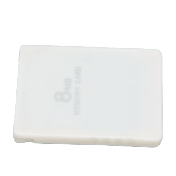 8MB PS2 Plug Play FMCB 1.966 Externt Höghastighetsminneskort Vit