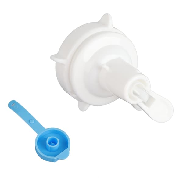 1:a Plastkran Vattenbyte Flaska Toppventil Kran Dispenser Enkel Enhet Vit