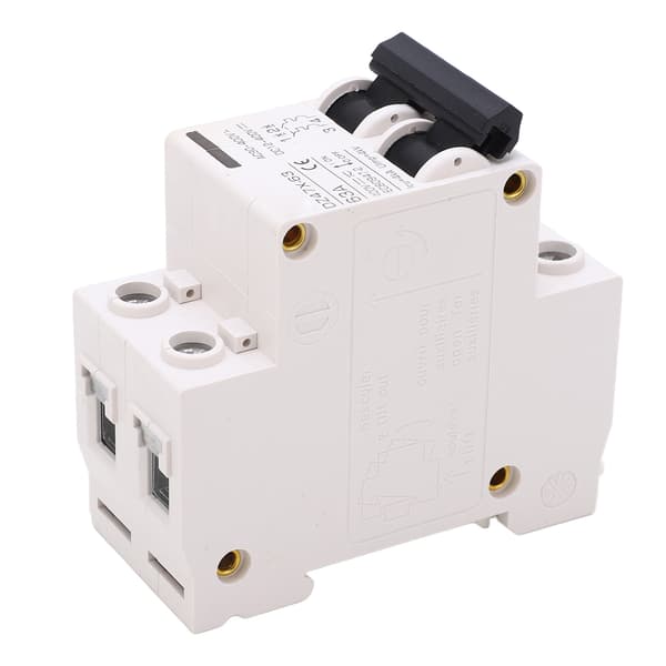 AC DC Miniature Strømafbryder 63A 2P DIN Skinne Flammehæmmende Solpanel 400V