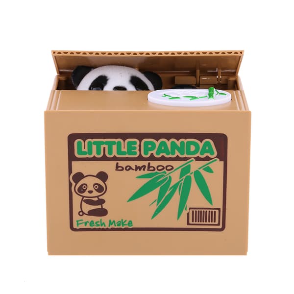 Panda Møntboks Automatisk Pengebesparende Sparegris