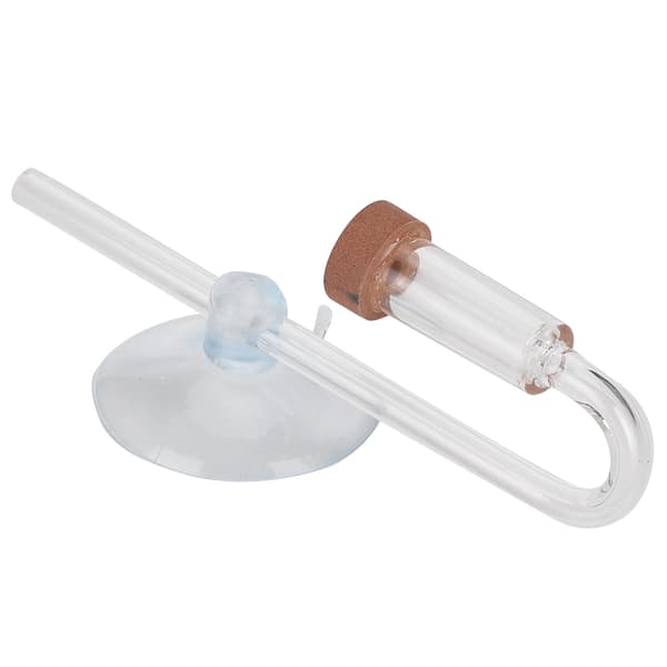 CN05 02 Transparent Akryl CO2 Refuser Mini Diffuser Akvariumtilbehør