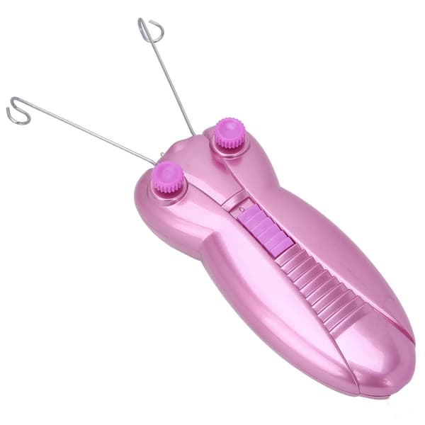 Elektrisk bomullstråd-epilator hårfjerner for kvinner ansikt kropp EU-plugg 100-240V