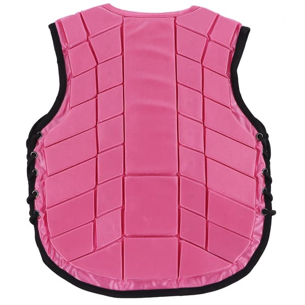 Vadderad säkerhetsväst för barn, rosa