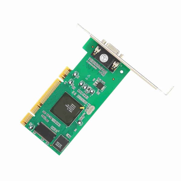 ATI Rage XL 8MB 32Bit VGA PCI grafikkort Multi Display Desktop computertilbehør