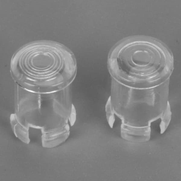 100 stk. Nylon LED Lysdiffuser Transparent Lampeskærm 5mm