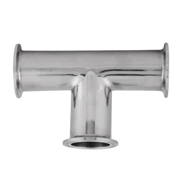 Sanitær T-stykke i rustfrit stål, 3-vejs 38x1,5 mm fitting tilbehør