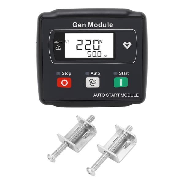 Dieselgenerator Auto Controller LCD-skärm Genset Control Module Panel 15-360V