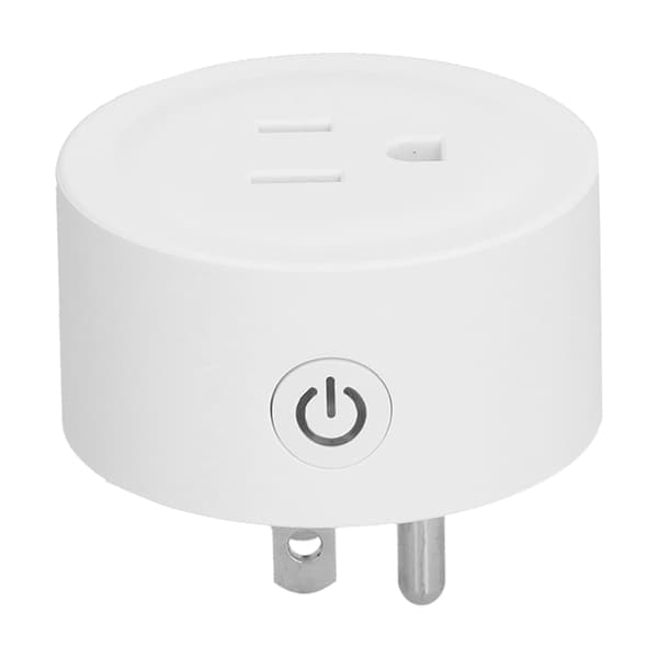 Smart WiFi Uttag med Timer Fjärrkontroll Röstassistent US 90 250V