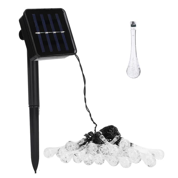 Solar Lyslenke 5M Vanntett 8 Moduser Hage Bryllupsdekorasjon