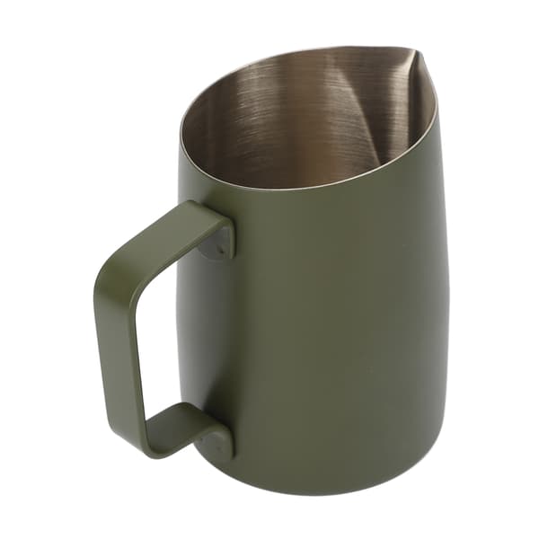 Rustfri stål mælkeskumningskande 450 ml Latte Chokolade Kaffe Skummer