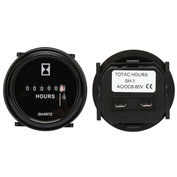 6-80V AC DC 99999,9 Timer Kvartalsvis til Motor Generator Tidtælling