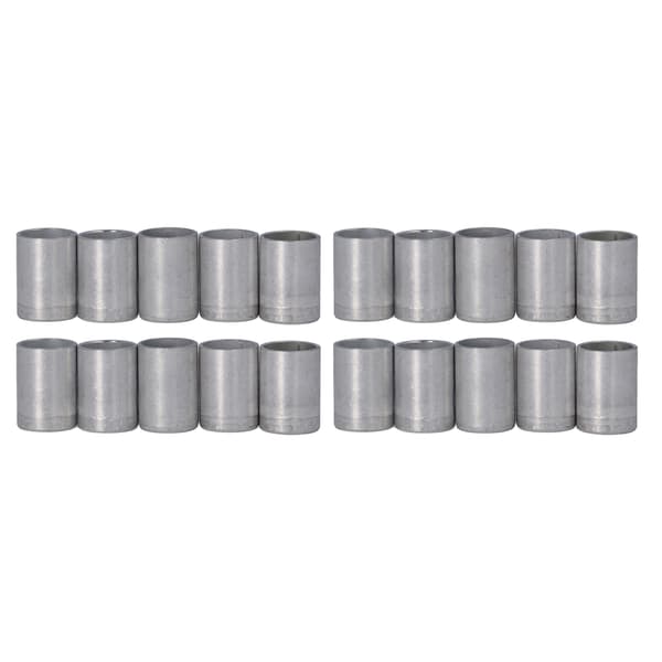 20 STK Luftkonditioneringskoppling Aluminium AC Röranslutning Passande Lock 1/2 Tum