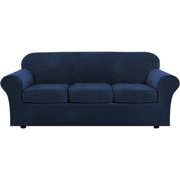 Moderni Pehmo Velvet 4 Osainen Joustava Sohvan Cover Hihna Sohvan Cover Huonekalujen Suoja Muoto Sopii Ylellinen Paksu Velvet