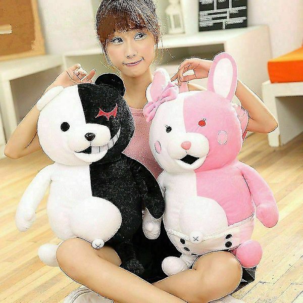 Spil Danganronpa Monomi Rabbit Monokuma Bear Plys Legetøj Udstoppet Dukke Ki monomi