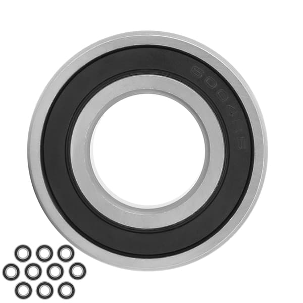 6004 2RS1 Gummitätade spårkullager 20x42x12mm 10-pack