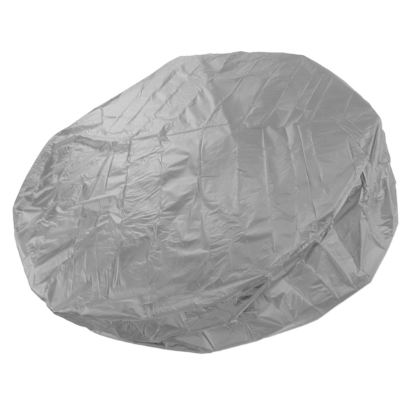 Vattentätt badkarsöverdrag 190 Silver Polyester Taft 215x70cm Grått Lock