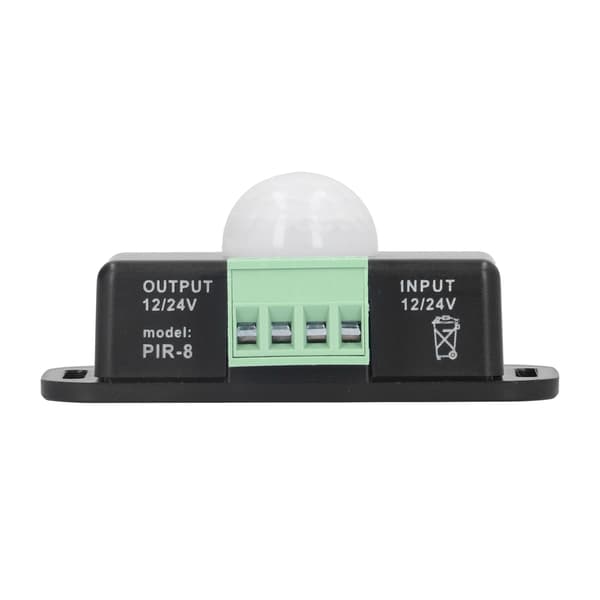 PIR Sensor LED Infrarød Bevægelsesdetektering Timer Switch 12V til 24V DC til Skab Badeværelse Korridor