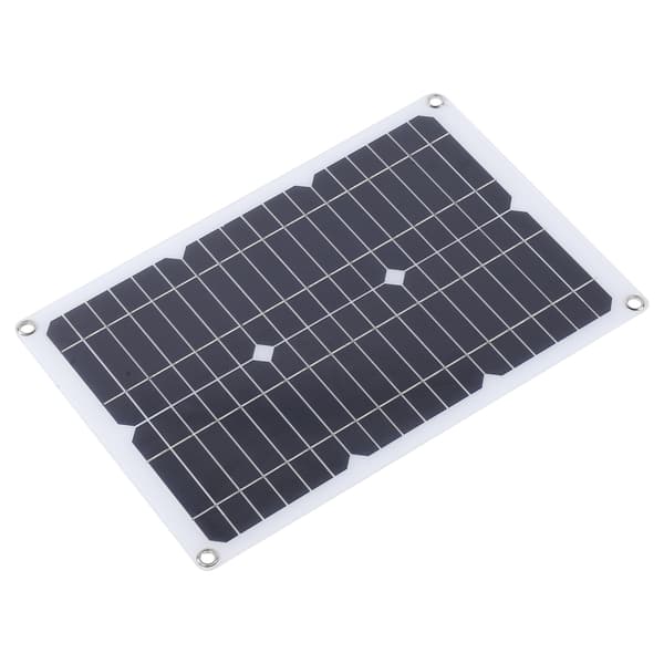 20W 18V Monokrystallinsk Silisium Solcellepanel Utendørs Telefon Billader
