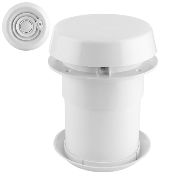 24V Loftventilator Luftkøling Ventilationsgitter til Autocamper Motorhome Campingvogn