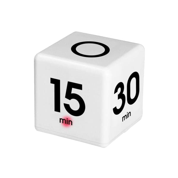 Cube Timer Køkken Forudindstillet 15 20 30 60 Minutter