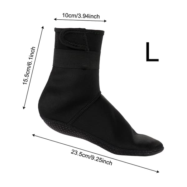 3 mm liukumattomat neopreenisukellussukat