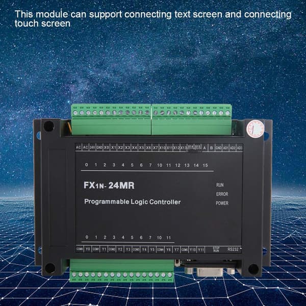 FX1N 24MR Industriel PLC 14 Input 10 Output 24V 5A
