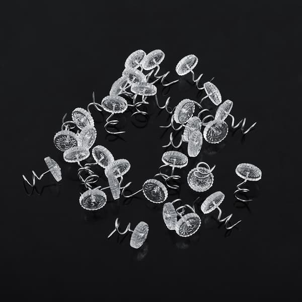 Twist Pins til polstring - Sæt med 30/50 - Perfekt til at reparere løse draperier, sofaer, stole, biler, sofaer