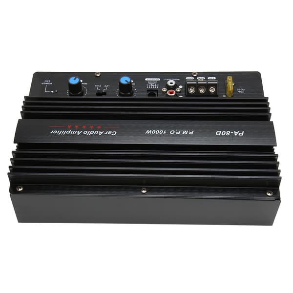 PA 80D Bil Strømforstærker Board Professionel Høj Effekt Subwoofer Plade 12V 1000W