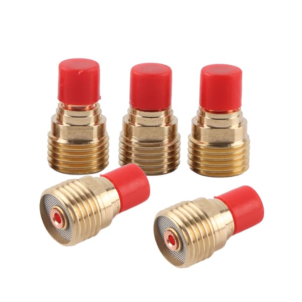 45V44 Gaslinse 2,4 mm 3/32 tommer 5-pak til TIG-svejsebrænder WP9 WP20 WP25