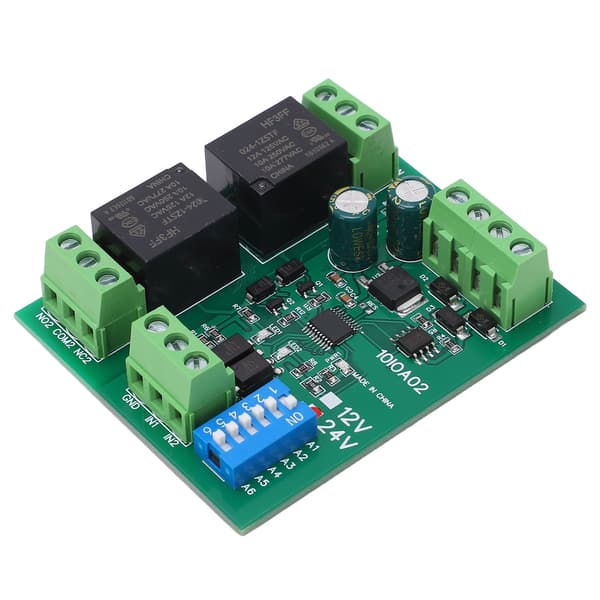 2-kanals RS485 relæmodul 24V DC switch controller til udstyr