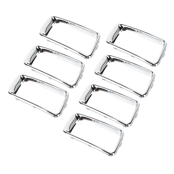 7 stk/sett Frontgrill Krombelagt Modifikasjon Erstatning for Grand Cherokee 2014-2016