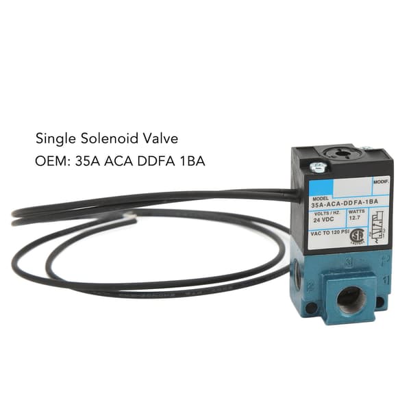 Enkel Magnetventil 1/8in 35A ACA DDFA 1BA DC24V Stark Effekt Passar För Märkningsmaskin