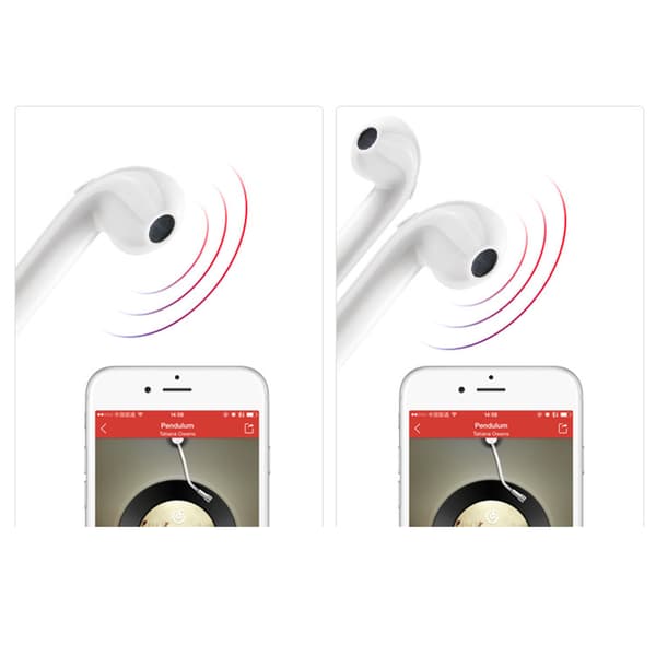 I7S Trådløse Bluetooth-ørepropper Stereo Stabil Bluetooth 5.0 Sport Hvit Ladeetui