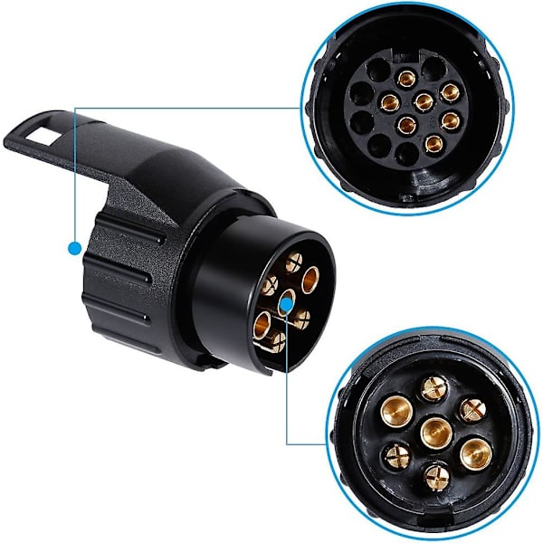 7 till 13 kärnor mini omvandlare adapterhuvud