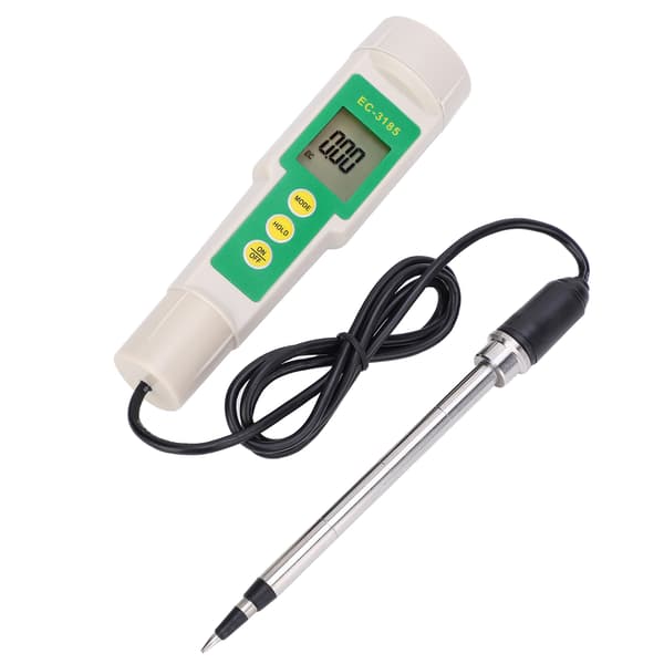 EC 3185 Bærbar EC CF TDS 3 i 1 Jordtester til havedyrkning