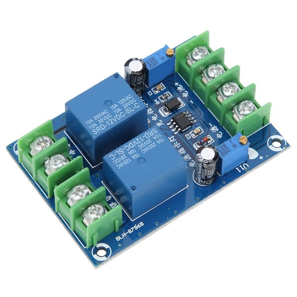 12V 10A Automatisk DC Strømbryter Modul Nødstrømforsyning Ladekontroller