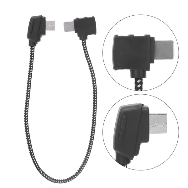 Fjernbetjening Connect Datakabel Linje 207mm / 8.1in til MAVIC MINI til Lightning Interface